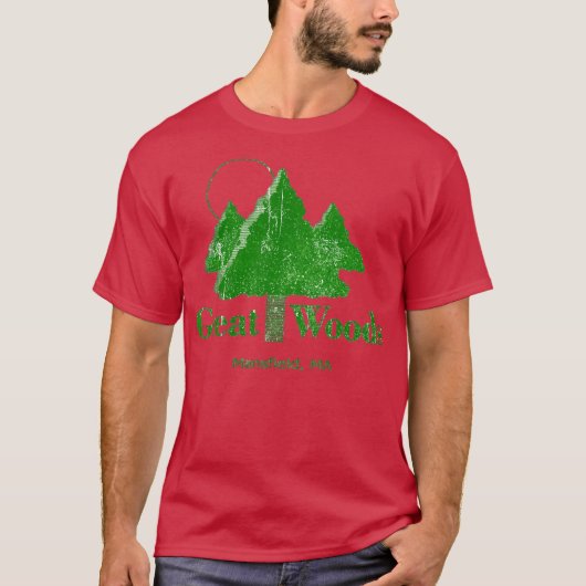 Große Wälder T-Shirt (Vorderseite)
