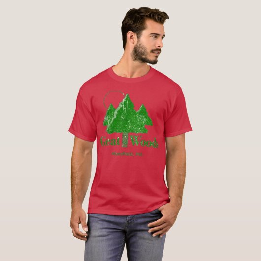 Große Wälder T-Shirt (Vorne ganz)