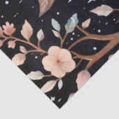 Große Waldhügel & Florals Dekoupage Seidenpapier (Ausschnitt)