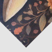 Große Waldkaninchen & Florals Dekoupage Seidenpapier (Ausschnitt)