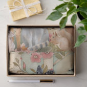 Große Waldtiere Decoupage Seidenpapier (Geschenk)