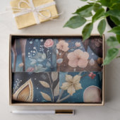 Große Waldtiere mit Blumenbeete Seidenpapier (Geschenk)