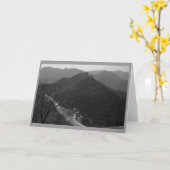 "Große Wand der China #1 " Karte (Gelbe Blume)
