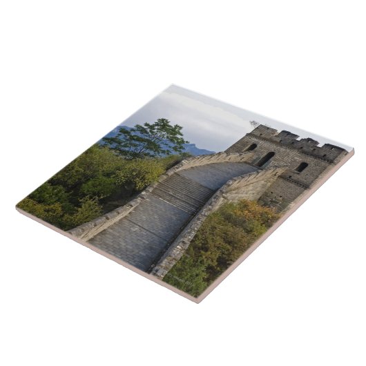 Große Wand der China bei Mutianyu 3 Fliese (Seite)