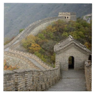 Große Wand der China bei Mutianyu Fliese