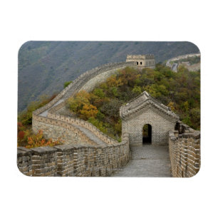 Große Wand der China bei Mutianyu Magnet