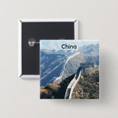 Große Wand der China Button (Vorne & Hinten)
