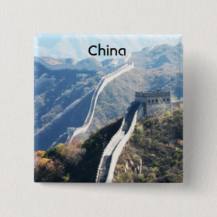 Große Wand der China Button