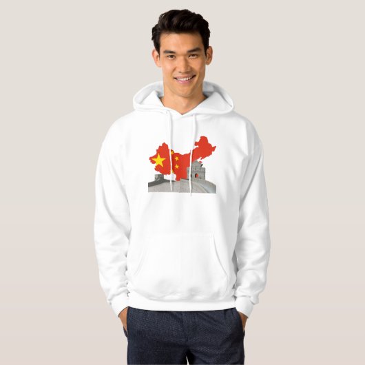 Große Wand der China Hoodie (Vorne ganz)