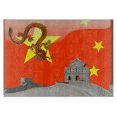 Große Wand der China Schneidebrett (Vorderseite)