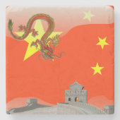 Große Wand der China Steinuntersetzer (Vorderseite)