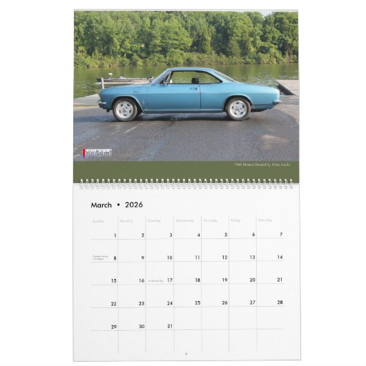 Große Wandkalender Corvair Forum-Sieger (Mär 2026)