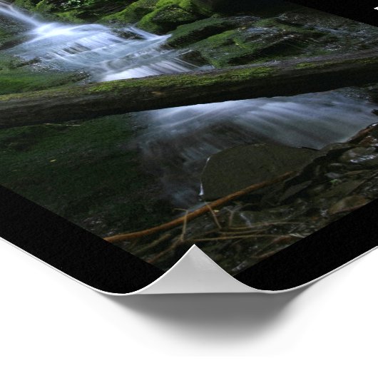 Große Wasserfälle des Nordost-Posters Poster (Ecke)