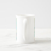 Große Wave Pastel Knochen China Tasse (Rückseite)
