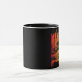 GROSSE WAVE VINTAG SUNSET KANAGAWA TASSE (Zentrum)