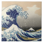 GROSSE WAVE VON KANAGAWA FLIESE (Vorderseite)