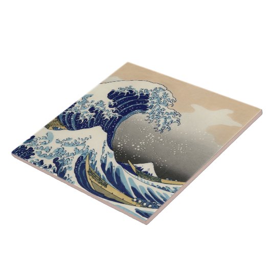 GROSSE WAVE VON KANAGAWA FLIESE (Seite)
