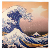 GROSSE WAVE VON KANAGAWA FLIESE (Vorderseite)