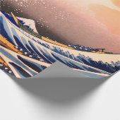 GROSSE WAVE VON KANAGAWA GESCHENKPAPIER (Ecke)