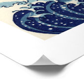 GROSSE WAVE VON KANAGAWA POSTER (Ecke)