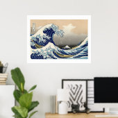 GROSSE WAVE VON KANAGAWA POSTER (Heimbüro)