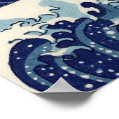 GROSSE WAVE VON KANAGAWA POSTER (Ecke)