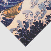 GROSSE WAVE VON KANAGAWA SEIDENPAPIER (Detail)