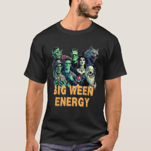 Große Ween-Energie Kürbisgewürz-Saison Lustiger Ha T-Shirt