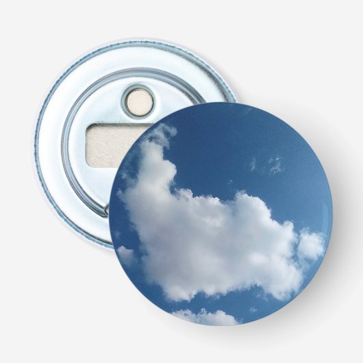 Große weiche Wolke Flaschenöffner (Vorderseite)