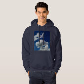 Große weiche Wolke Hoodie (Vorne ganz)