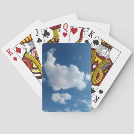 Große weiche Wolke Spielkarten