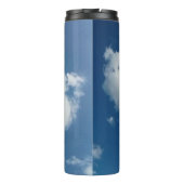 Große weiche Wolke Thermosbecher (Rückseite)