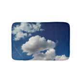 Große weiche Wolken Badematte (Vorderseite)