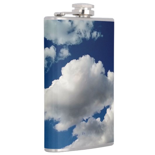 Große weiche Wolken Flachmann (Rechts)