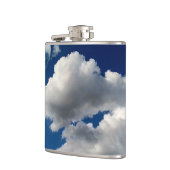 Große weiche Wolken Flachmann (Links)