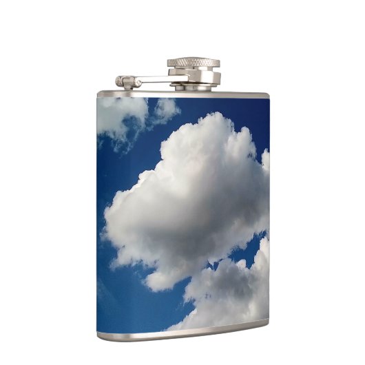 Große weiche Wolken Flachmann (Rechts)