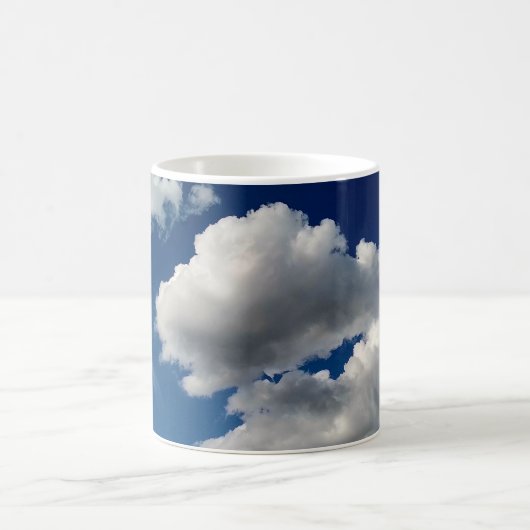 Große weiche Wolken Kaffeetasse (Mittel)