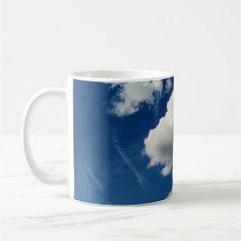 Große weiche Wolken Kaffeetasse