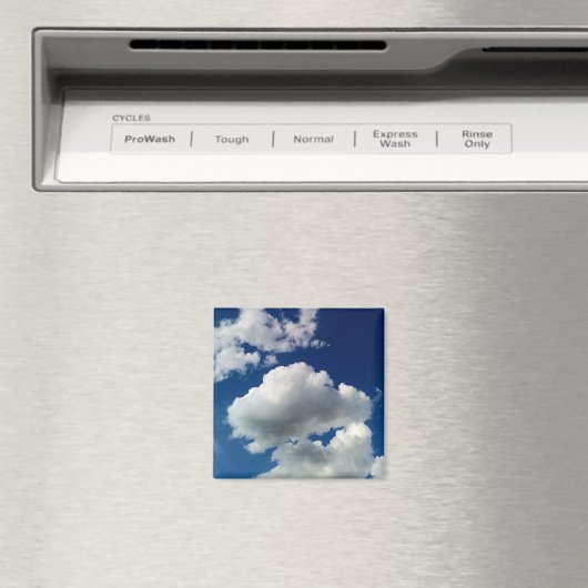 Große weiche Wolken Magnet (In Situ (Geschirrspüler))