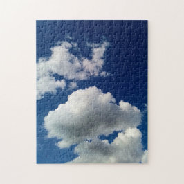 Große weiche Wolken Puzzle