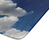 Große weiche Wolken Schneidebrett (Ecke)