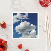 Große weiche Wolken Serviette (Beispiel)