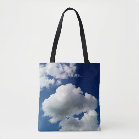 Große weiche Wolken Tasche (Vorderseite)