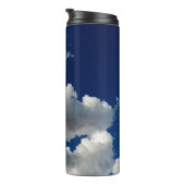 Große weiche Wolken Thermosbecher (Nach rechts gedreht)