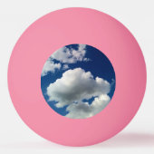Große weiche Wolken Tischtennisball (Rückseite)