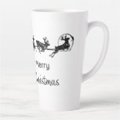 Große Weihnachtsfeiertage, Schwarz-Weiß-Tasse Milchtasse (Rechts)