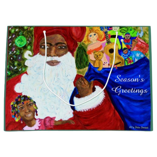 Große Weihnachtsgatter - Weihnachtsfeiertage Geschenktüte (Vorderseite)