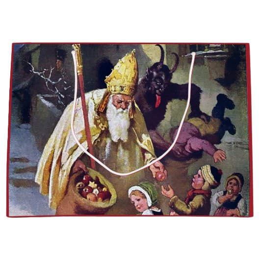 Große Weihnachtsgebäck Große Geschenktüte (Vorderseite)