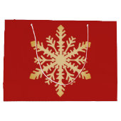 Große Weihnachtsgeschenk-Tasche Große Geschenktüte (Rückseite)