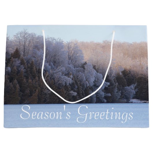 Große Weihnachtsgeschenktasche Geschenktüte (Vorderseite)